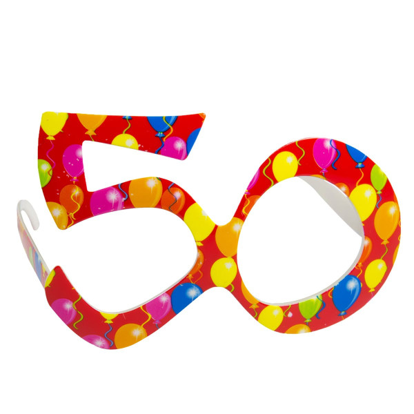 Partybrille 50 Balloons
