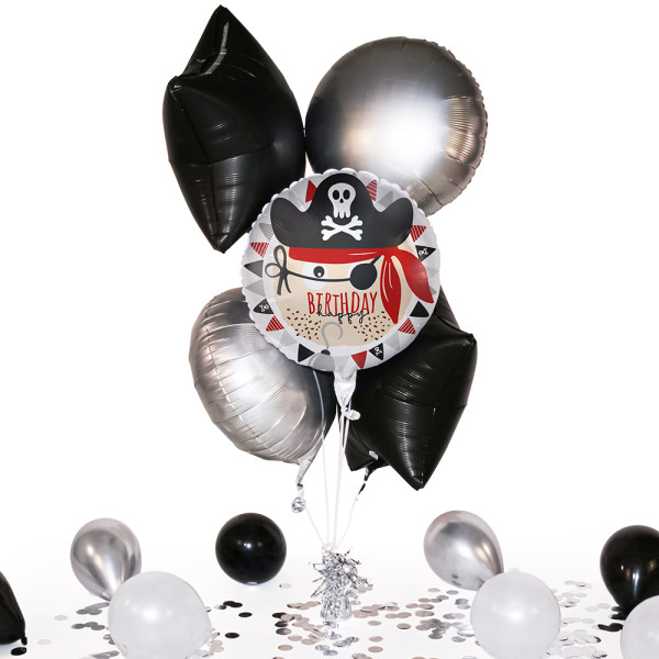 Heliumballon in der Box Peaky Pirate