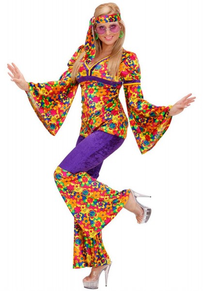 Costume hippie mare di fiori