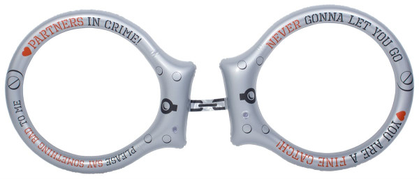 Inflatable handcuffs 130 x 55cm