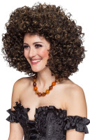 Oversigt: Mega krøllet hår Afro paryk