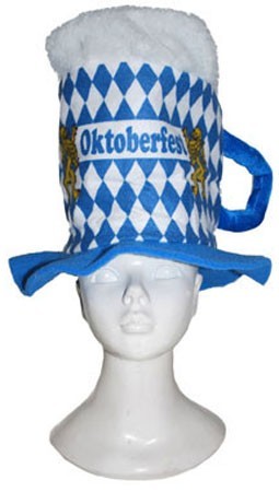 XXL Oktoberfest Bierkrug Hut