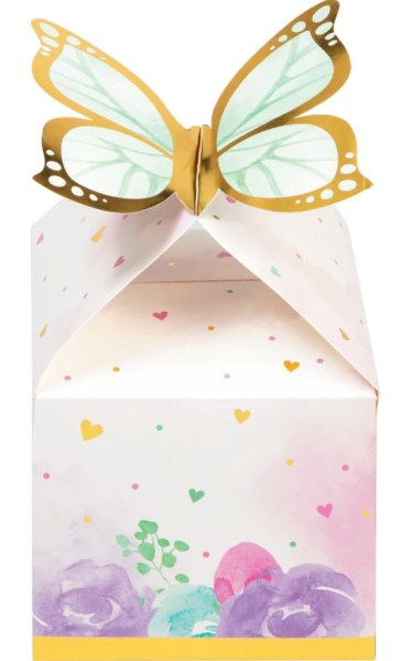8 scatole regalo farfalla