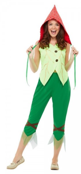 Waldpilz Elfen Kostüm für Damen 2