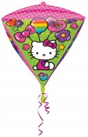 Vorschau: Diamondz Folienballon Hello Kitty