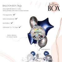 Vorschau: Heliumballon in der Box Police Academy Birthday