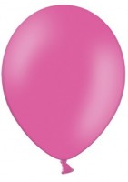 50 party star balloons pink 27cm