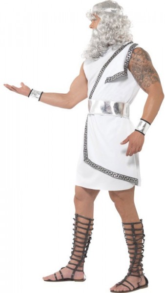 Disfraz de dios griego Zeus para hombre 3