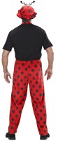 Preview: Plush ladybug costume for women and men