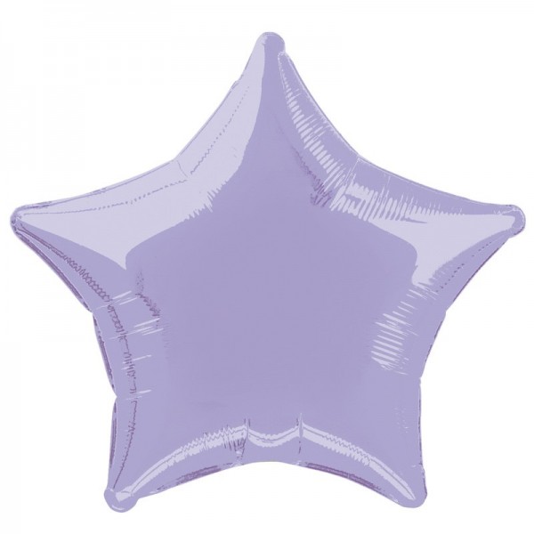 Foil balloon Rising Star lavender 2