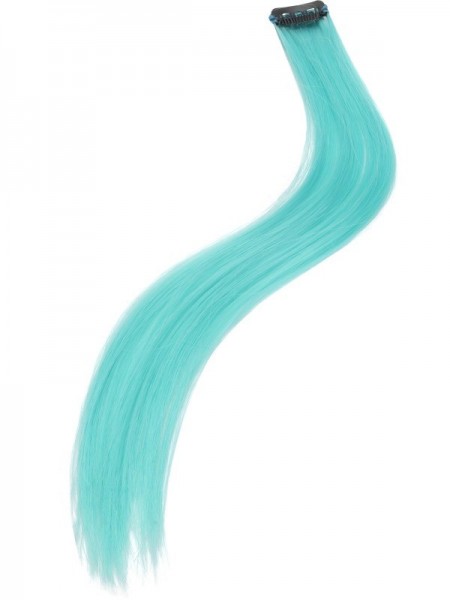 Extensiones de cabello neon aqua turquesa