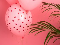 Anteprima: 50 palloncini ubriachi innamorati rosa 30 cm