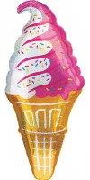 Preview: Sweet soft ice cream balloon 1.04mx 45cm
