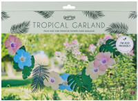 Preview: Colorful tropical heat garland XXm