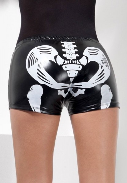 Sexy skeleton hot pants for women 2