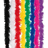 Preview: Colorful feather boas