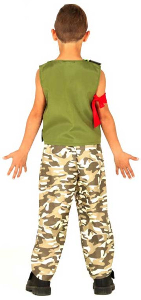 Game Soldier child costume