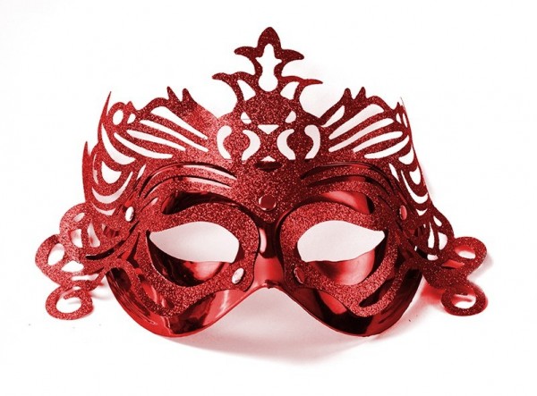 Ästhetische Maske Rot
