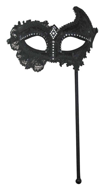 Máscara veneciana con varilla de sujeción