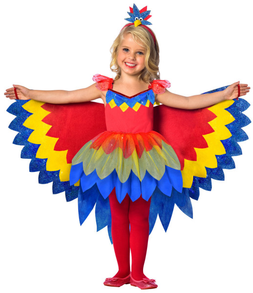 Pretty Polly Parrot Costume Children's