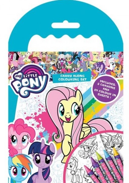 My Little Pony World coloring set 69 pieces