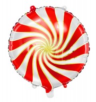 Vorschau: Red Candy Folienballon 35cm