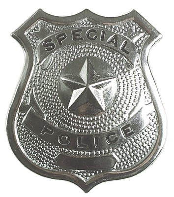 Zilver politiemerk
