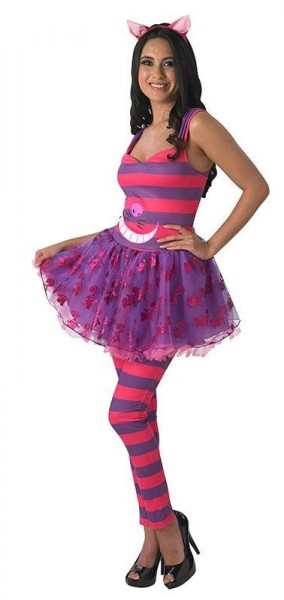 Cheshire kat damer kostume