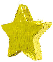 Pinata goldener Stern 45cm
