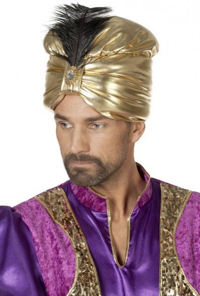 Goldener Orientalischer Turban