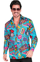 80s Crazy Party Shirt for Men