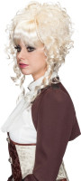 Voorvertoning: Barok krullen pruik blond