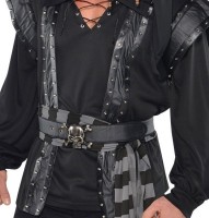 Oversigt: Pirat kostum til sort skæg til mænd