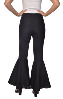 Preview: Black 70s flared trousers Amy for women