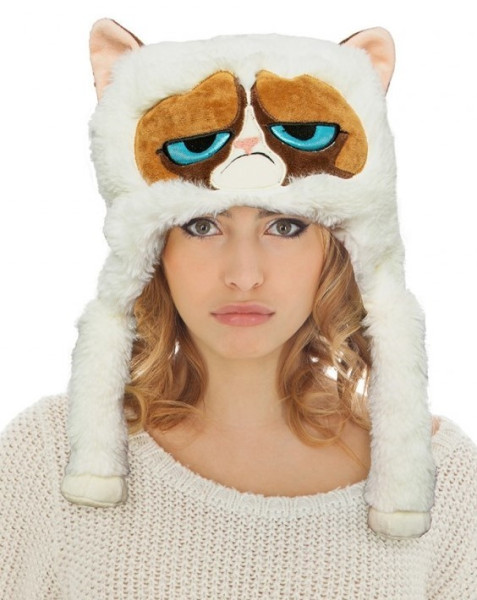 Pluszowy kapelusz Grumpy Cat