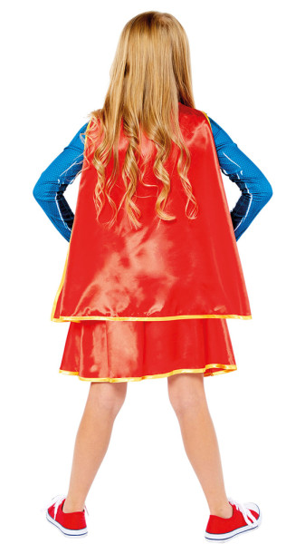 Supergirl Kostüm für Mädchen recycelt 4