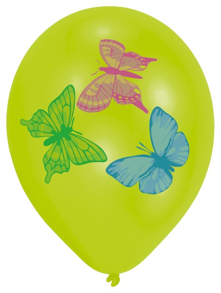 8er Set Fly Like A Butterfly Luftballons 3