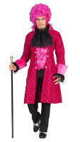 Pink barok kostume til mænd