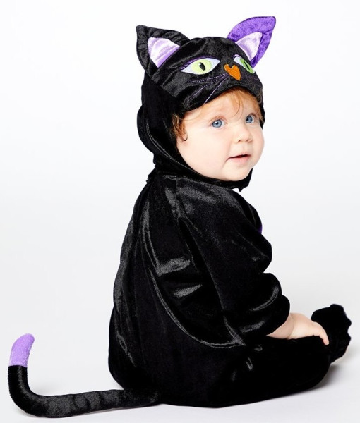 Halloween Katzen Kostüm für Babys 4