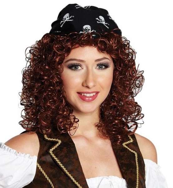 Tinkle curls pirate wig