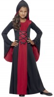 Gothic lady vampire costume for girls