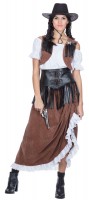 Oversigt: Wild West Lady kostume