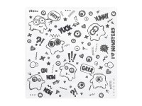Preview: 20 Monster Party Napkins 33cm