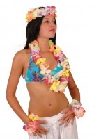 Hawaiisches Kostüm Set