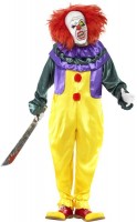 Voorvertoning: Horror clown klassiek herenkostuum