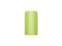 Preview: Tulle fabric Luna light green 20m x 8cm