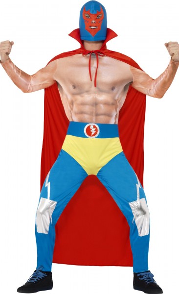 Wrestler men's costume