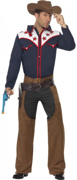 Gunslinger mænds kostume