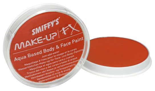 Maquillage peinture visage corps rouge maquillage