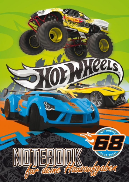Homework book A5 - Hot Wheels
